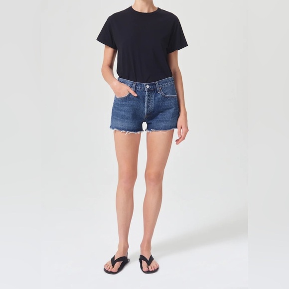 AGolde Parker Vintage Cut Off Short Size 32 NWT - Picture 1 of 13